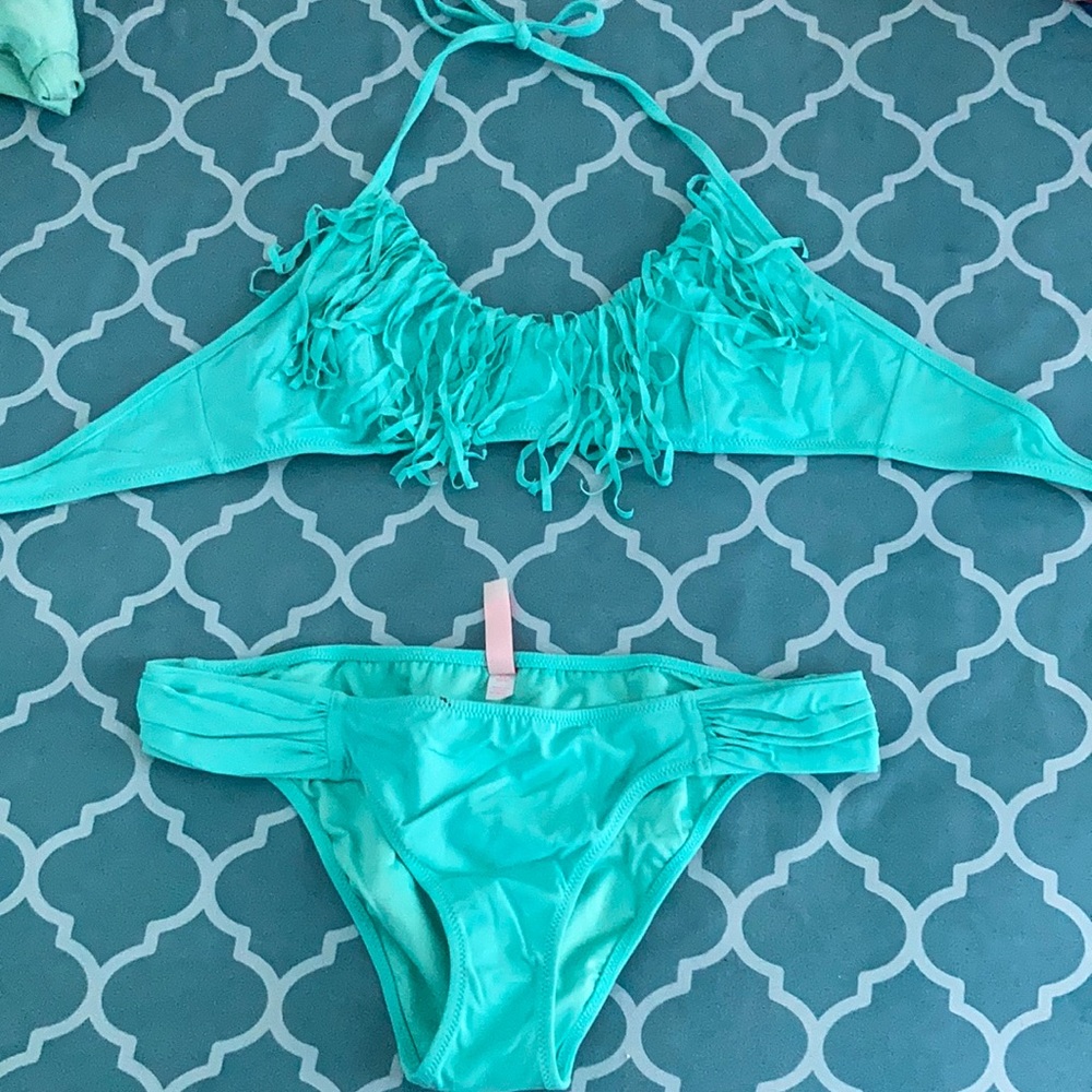 Victoria’s Secret fringed bathing suit